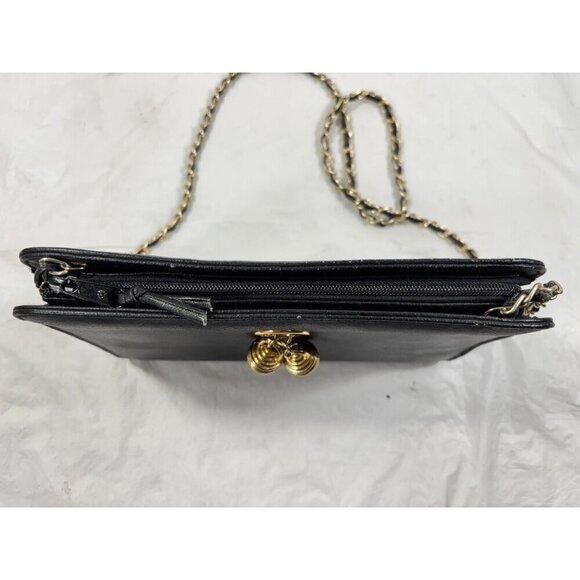 Bruno Lorelli Black Shoulder Purse with wallet - Picture 8 of 15